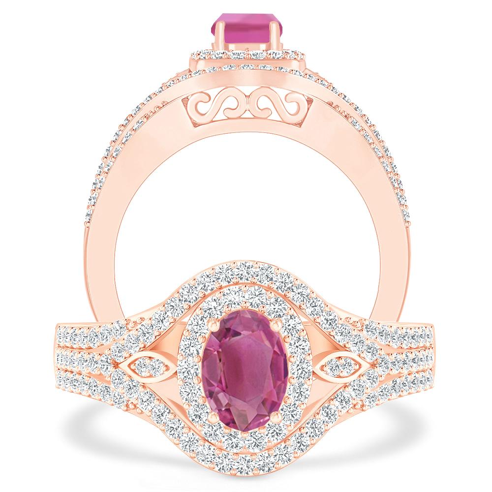 Rose Gold - Pink Tourmaline