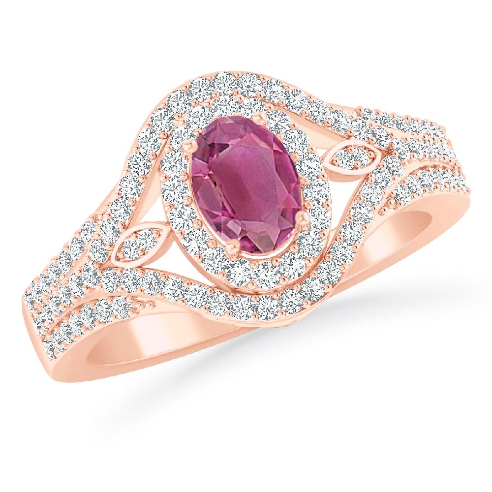 Rose Gold - Pink Tourmaline