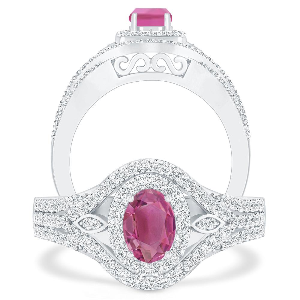 White Gold - Pink Tourmaline