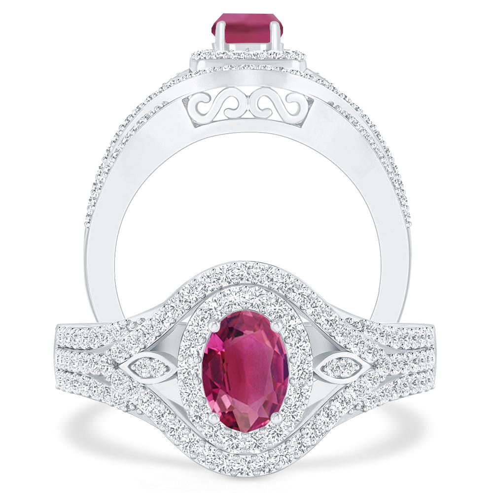 White Gold - Pink Tourmaline