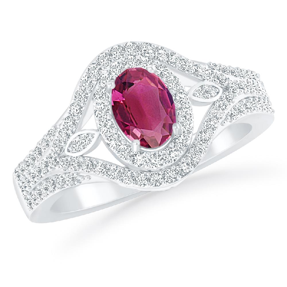 White Gold - Pink Tourmaline