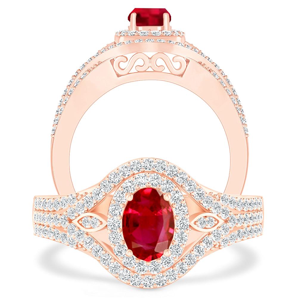 Rose Gold - Ruby
