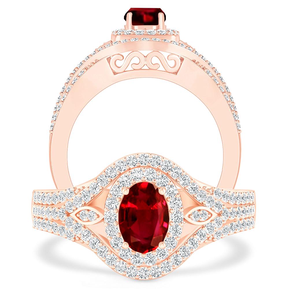 Rose Gold - Ruby