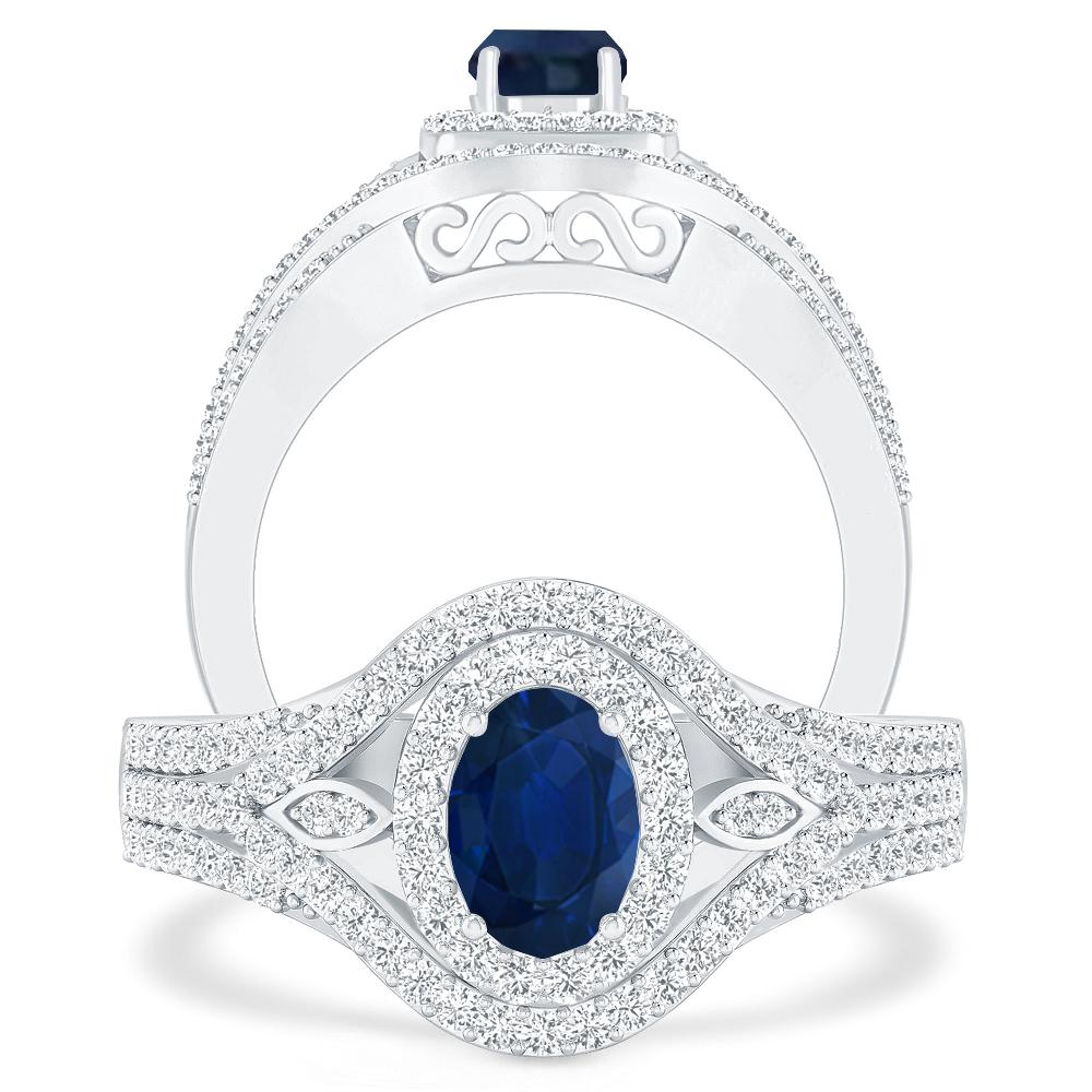 White Gold - Sapphire