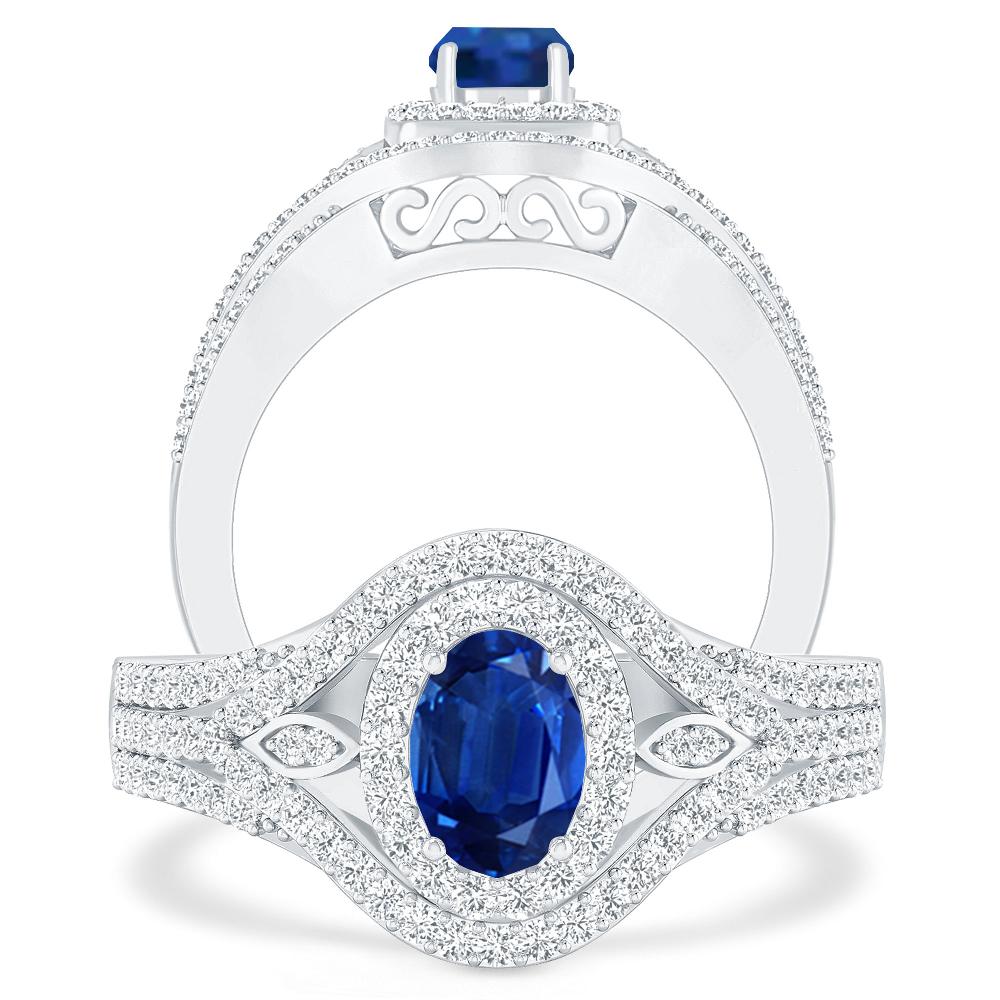 White Gold - Sapphire