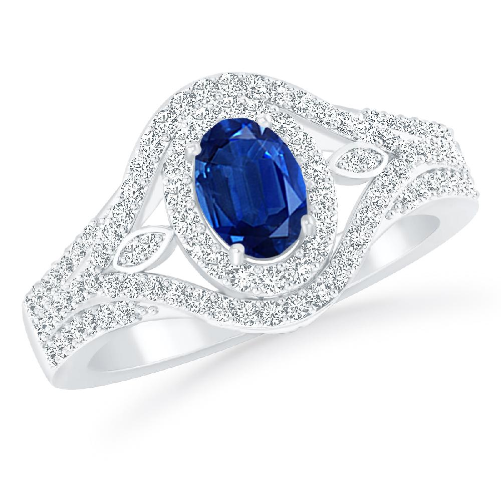 White Gold - Sapphire