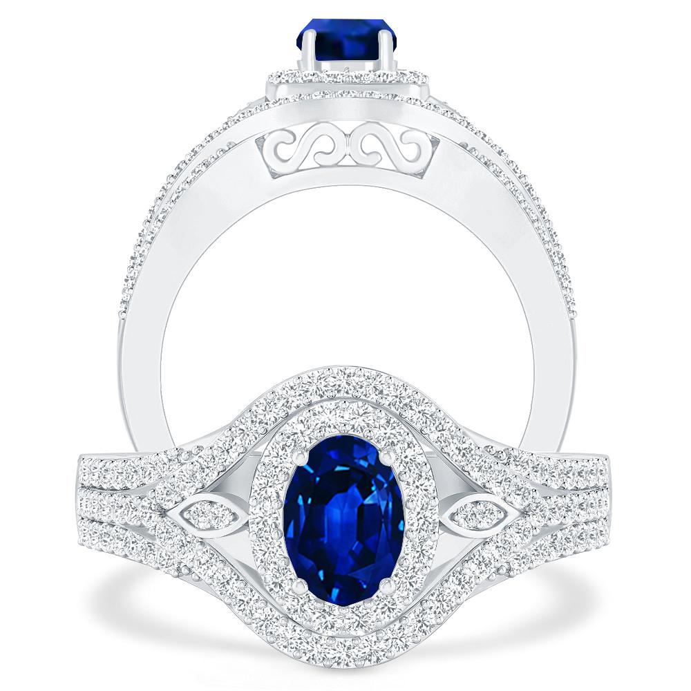 White Gold - Sapphire