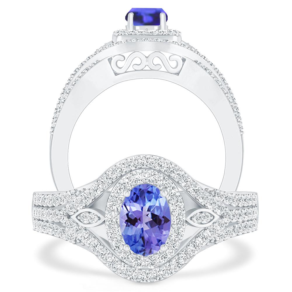 White Gold - Tanzanite