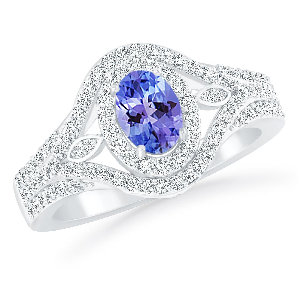 White Gold - Tanzanite