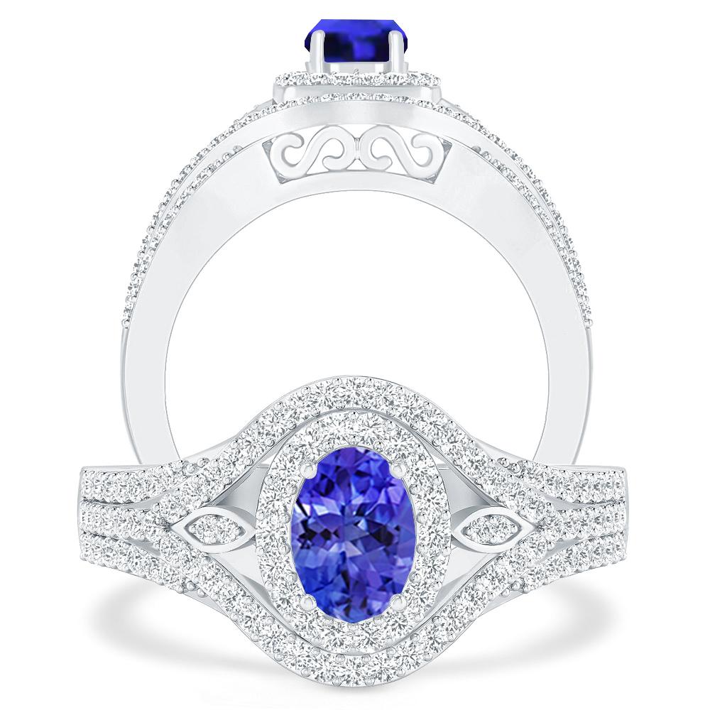 White Gold - Tanzanite