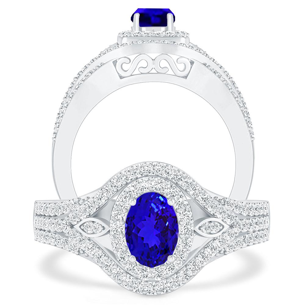 White Gold - Tanzanite