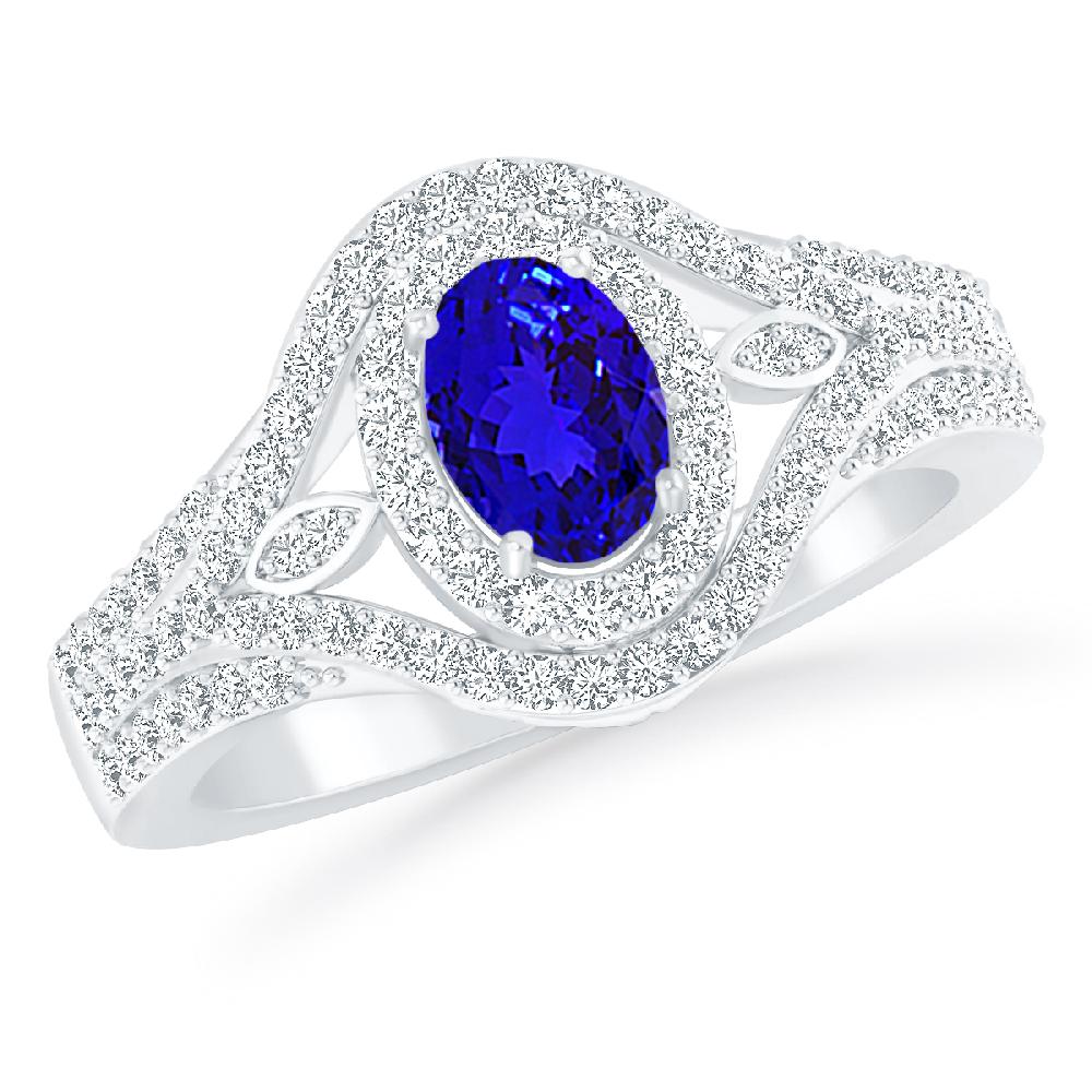 White Gold - Tanzanite