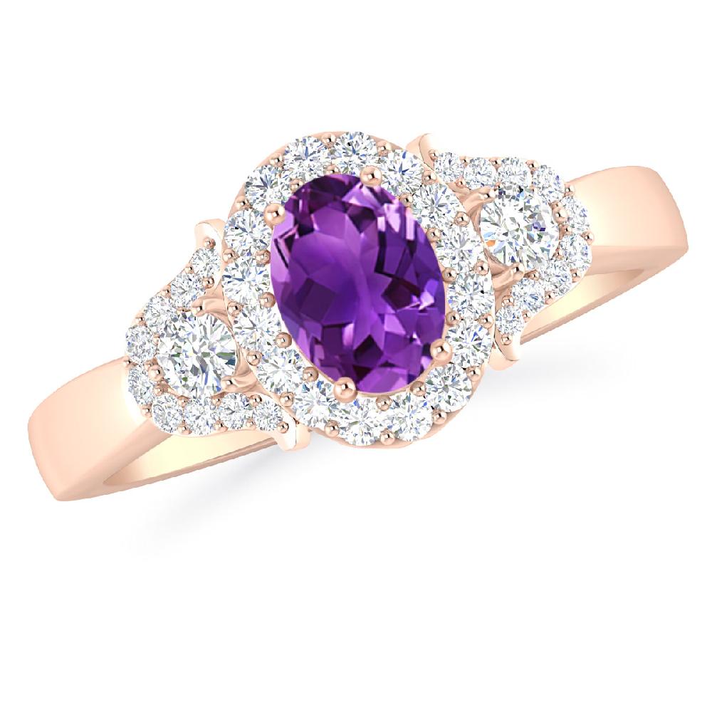 Rose Gold - Amethyst