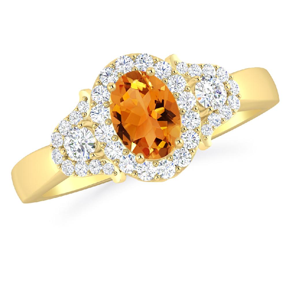 Yellow Gold - Citrine