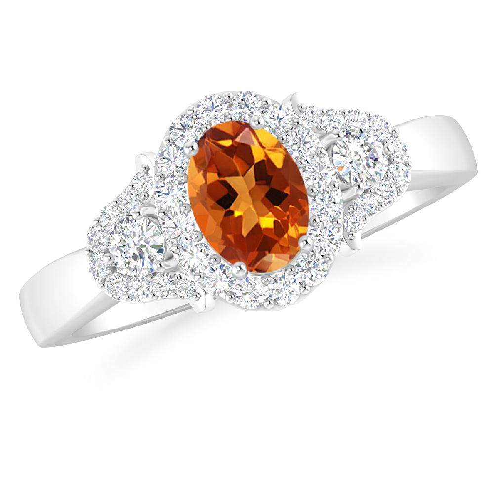 White Gold - Citrine