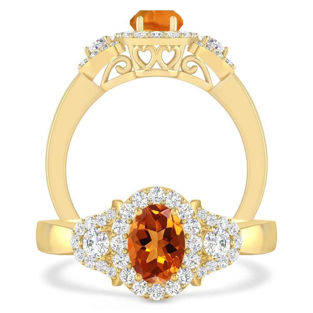 Yellow Gold - Citrine