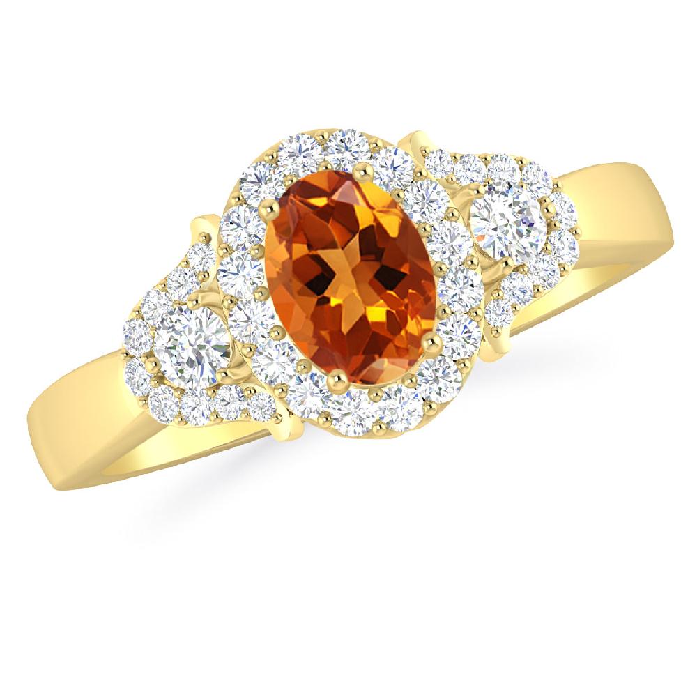 Yellow Gold - Citrine