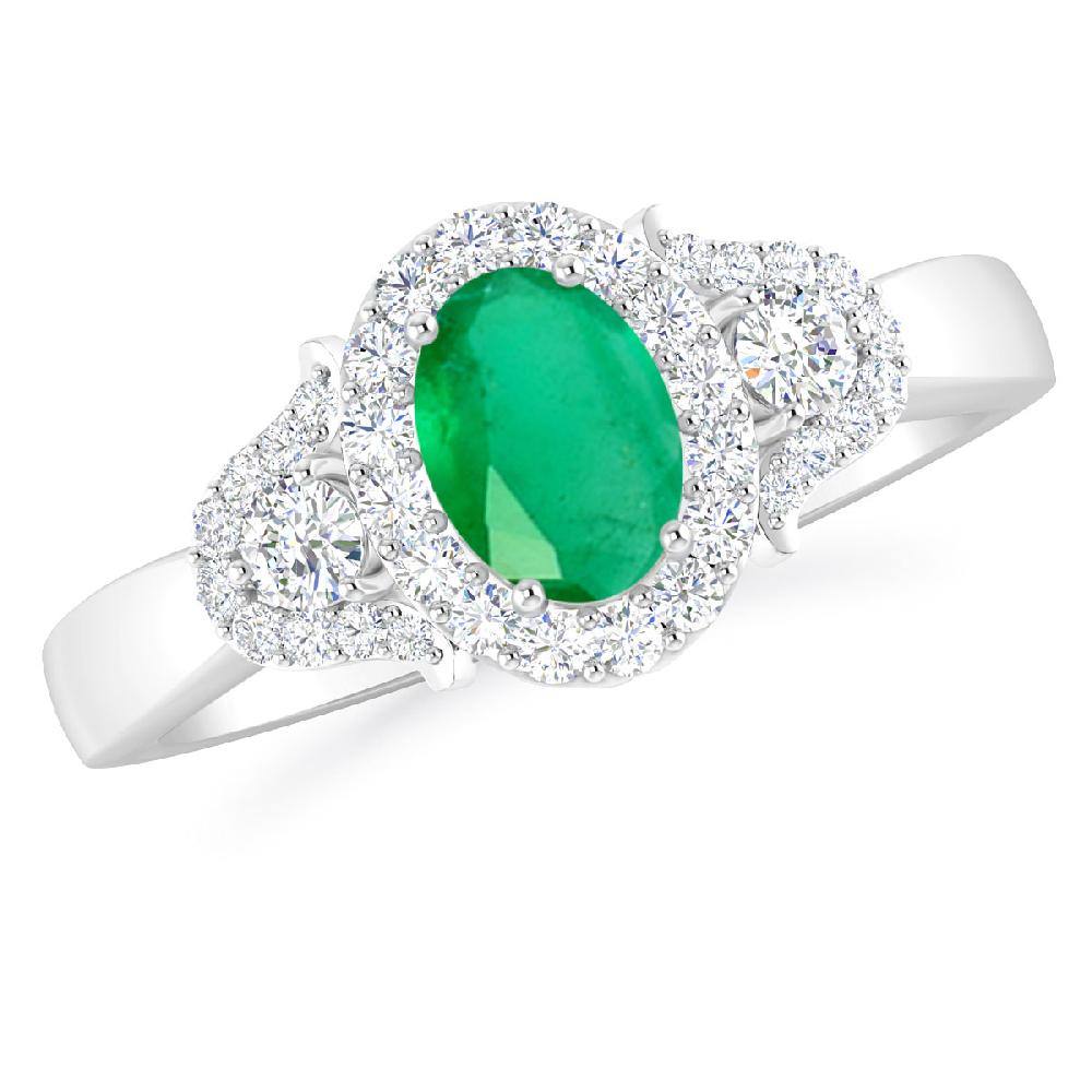 White Gold - Emerald