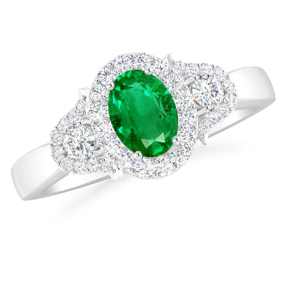 White Gold - Emerald