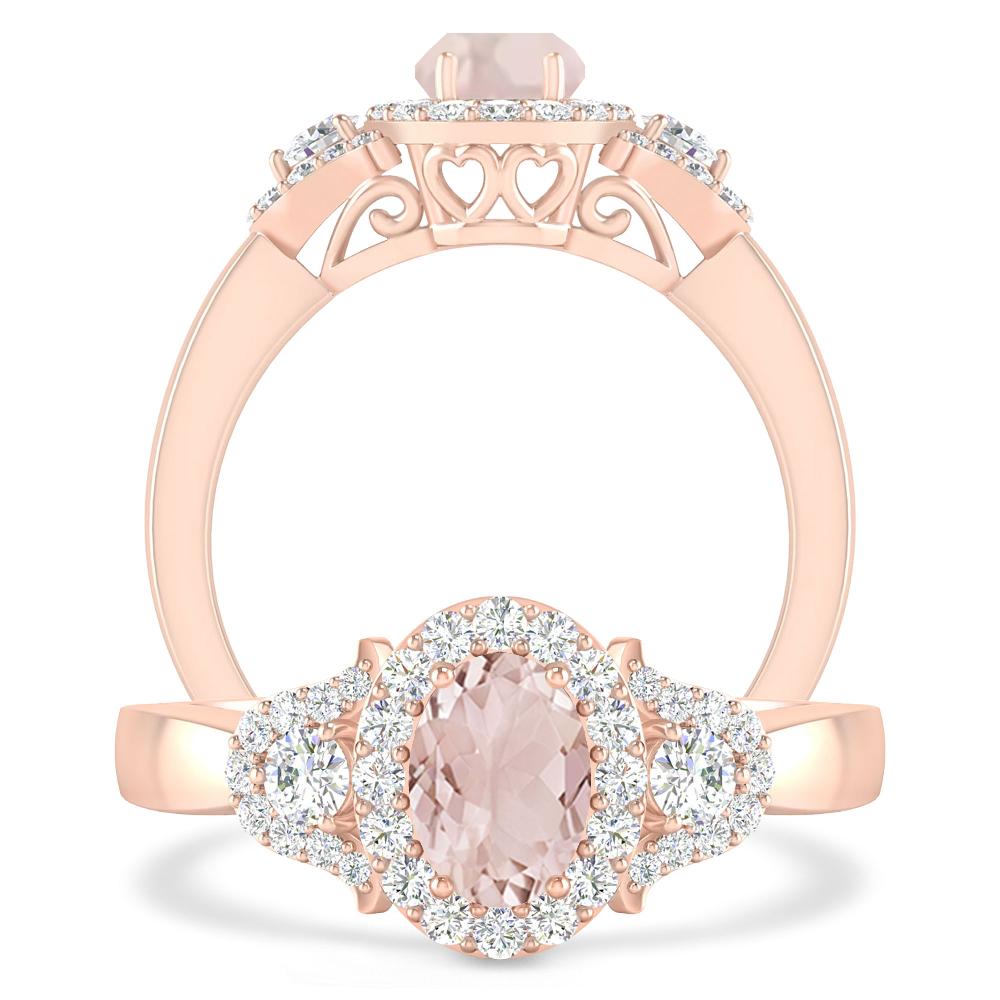 Rose Gold - Morganite