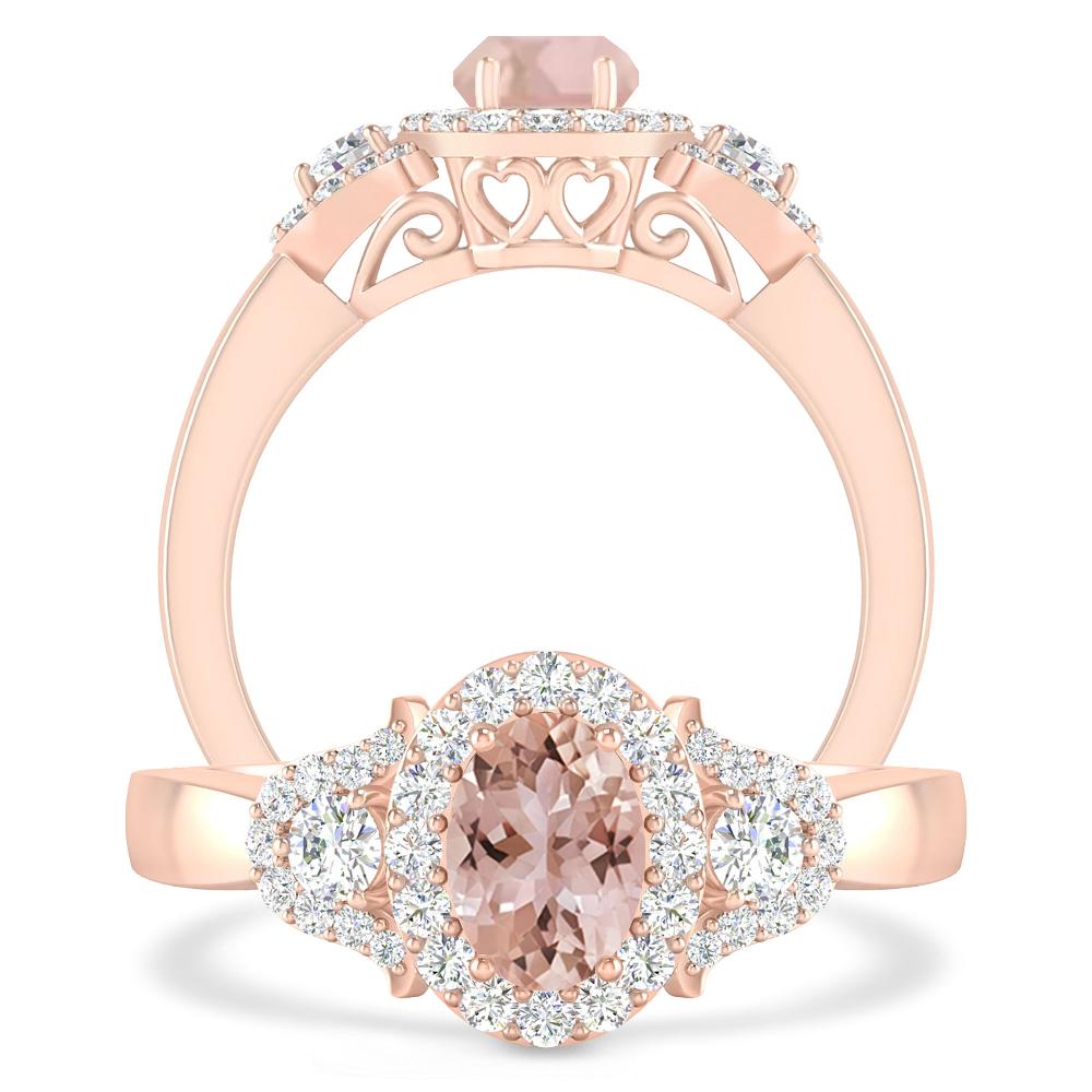 Rose Gold - Morganite