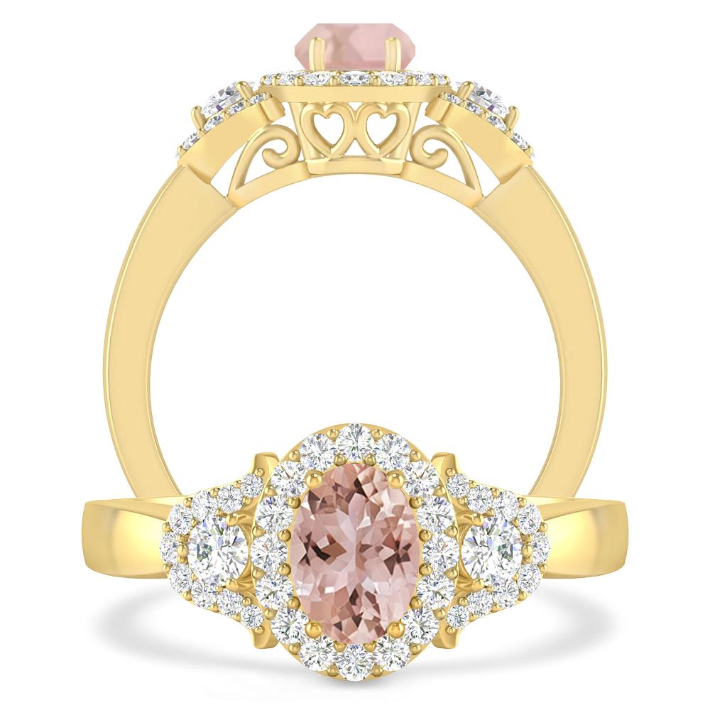 Yellow Gold - Morganite