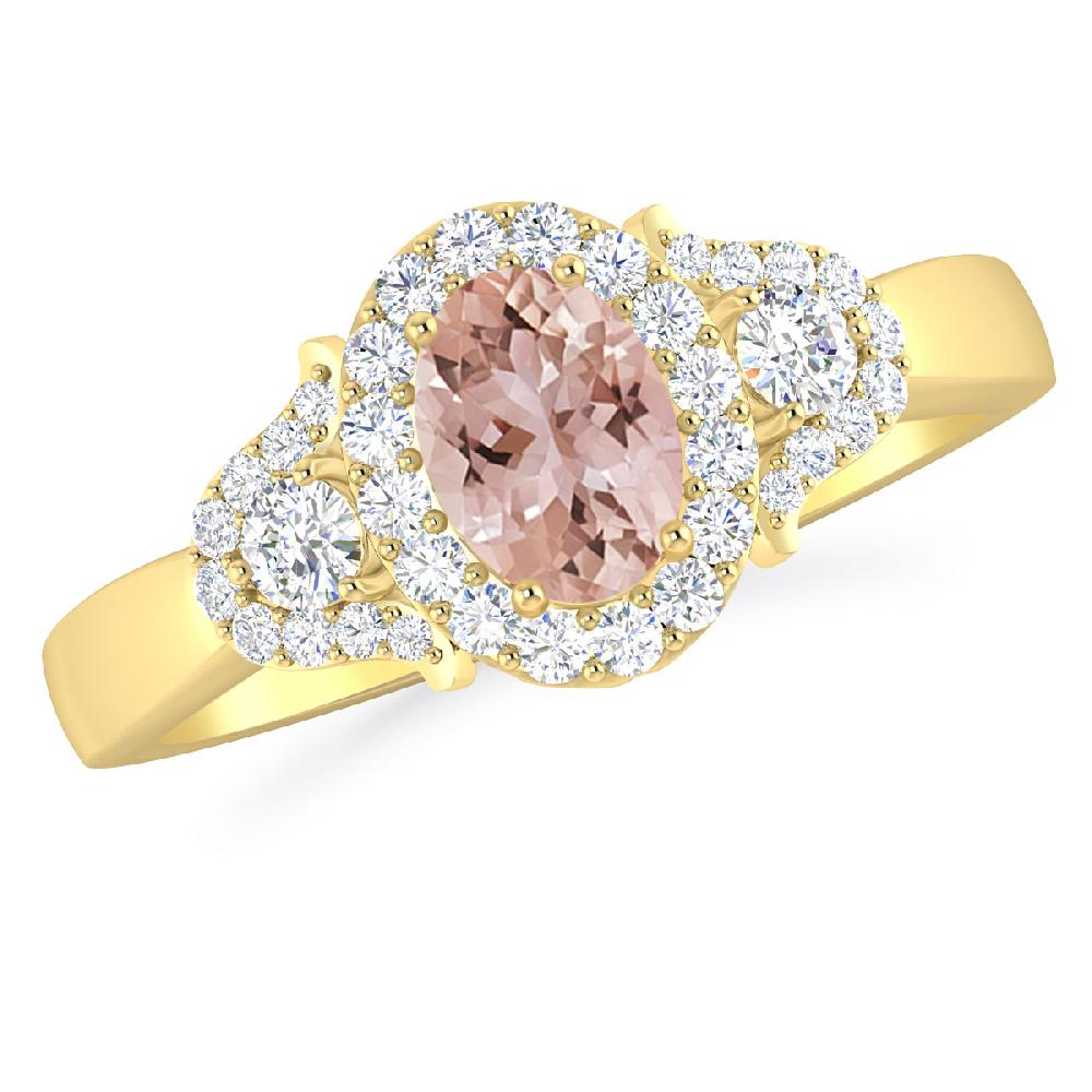 Yellow Gold - Morganite