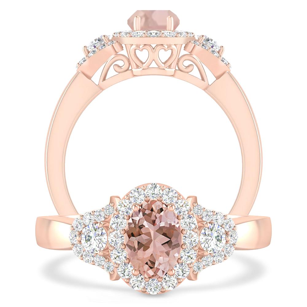 Rose Gold - Morganite