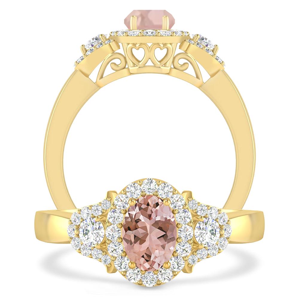 Yellow Gold - Morganite