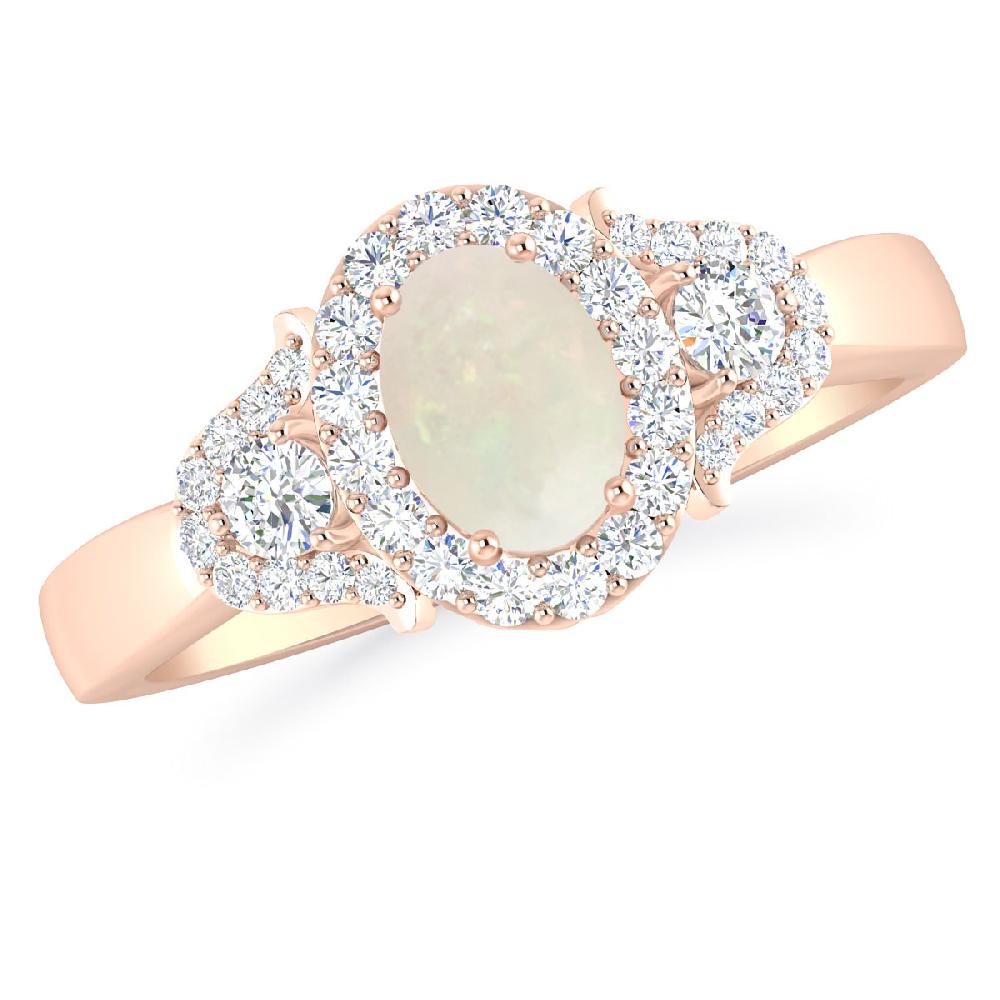 Rose Gold - Opal