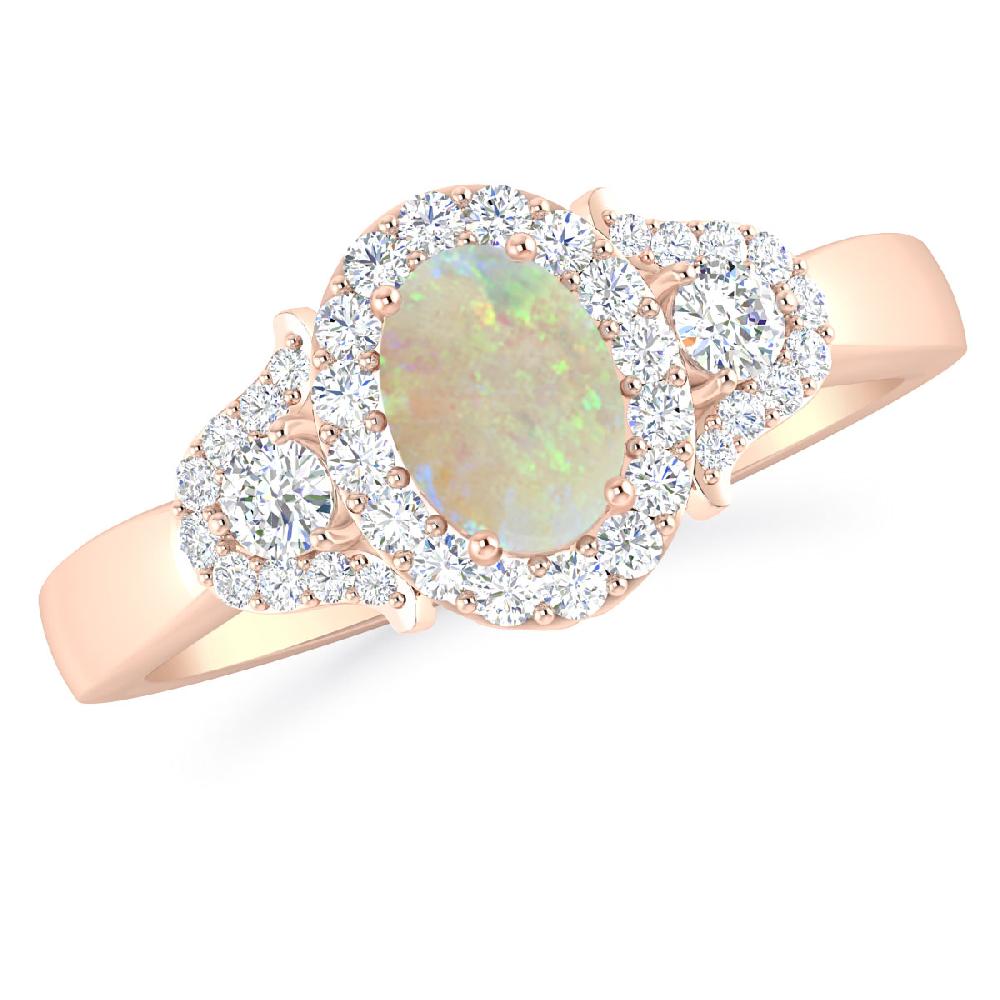 Rose Gold - Opal