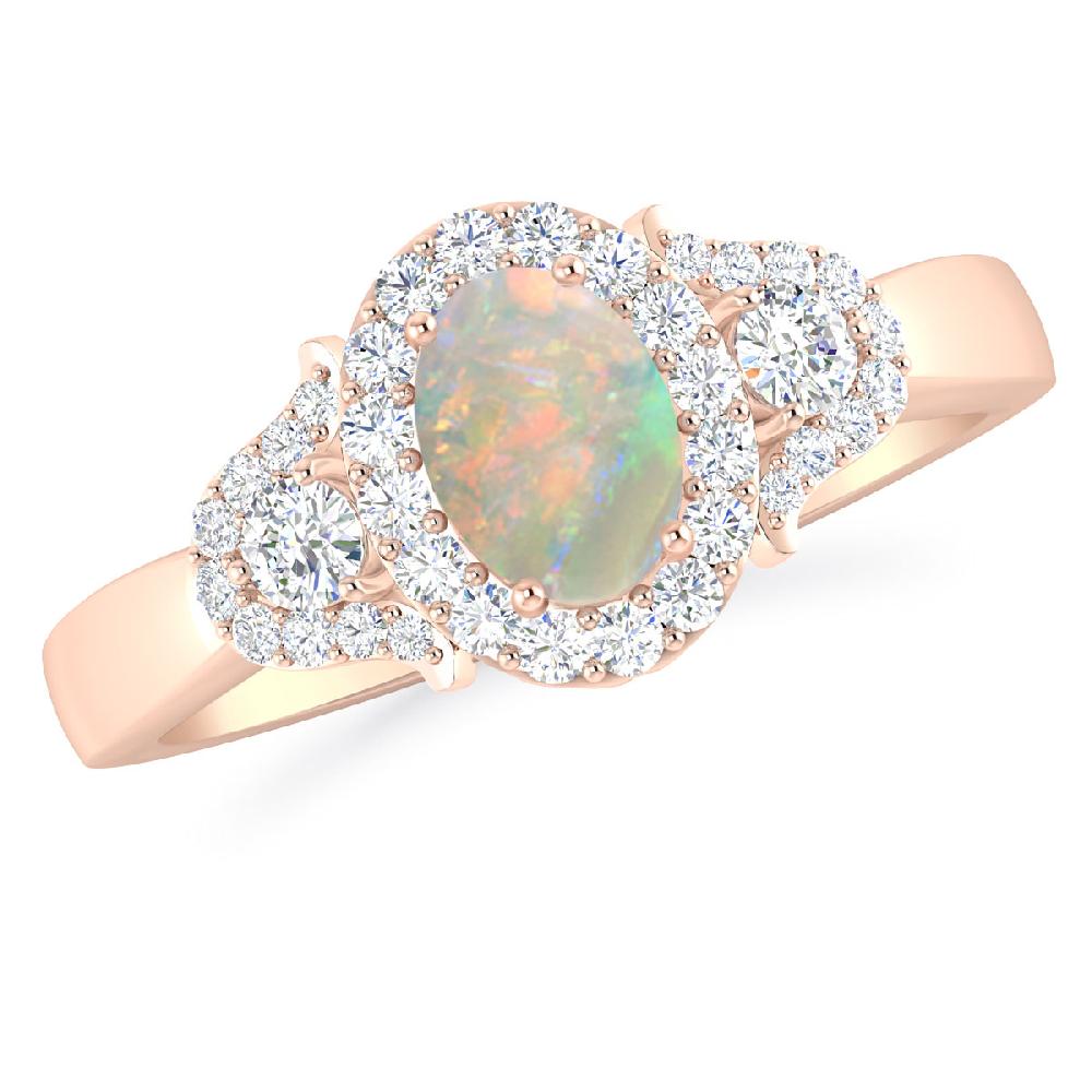 Rose Gold - Opal