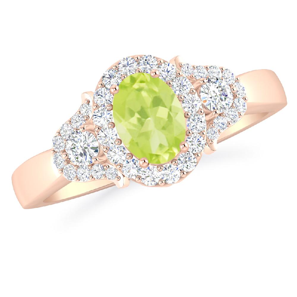 Rose Gold - Peridot