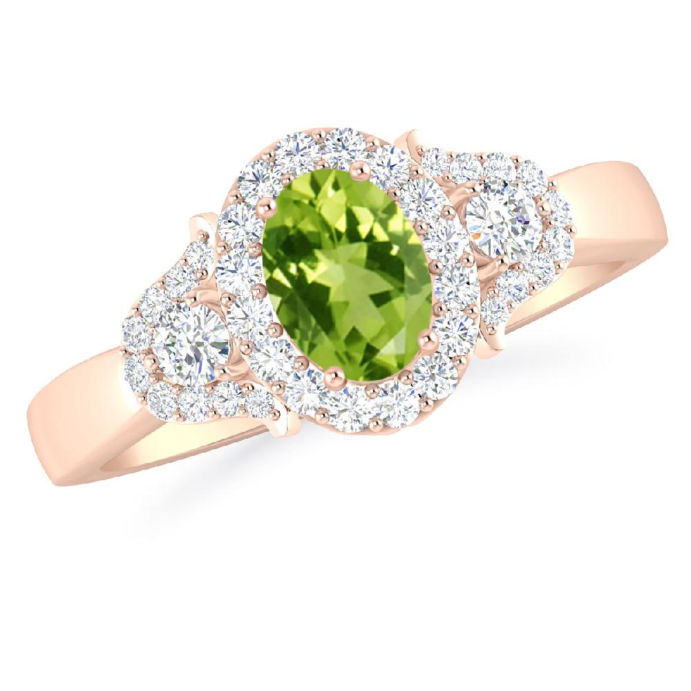 Rose Gold - Peridot