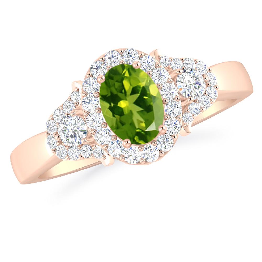 Rose Gold - Peridot