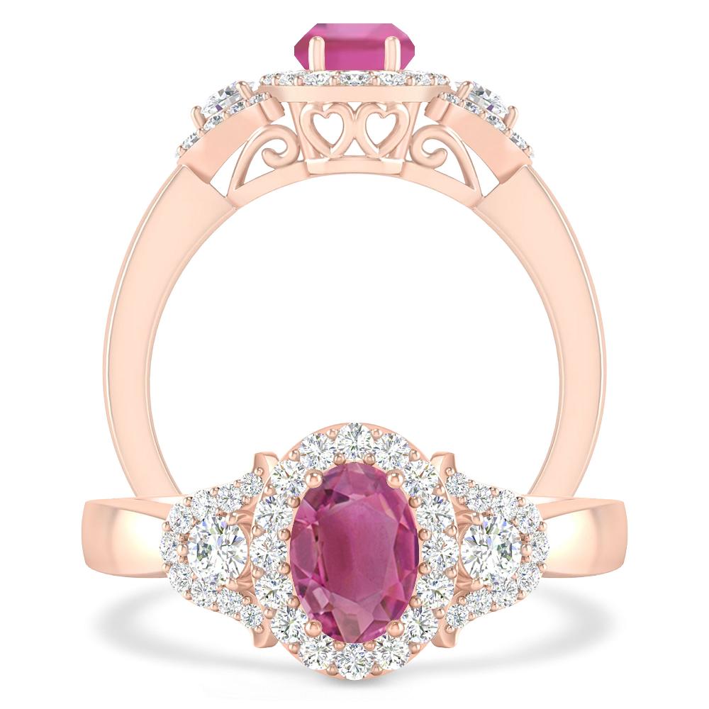 Rose Gold - Pink Tourmaline