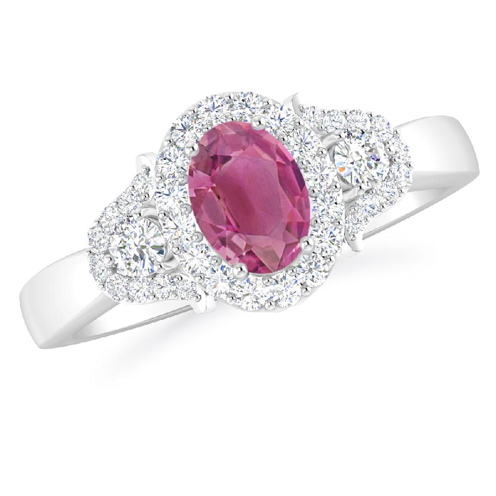 White Gold - Pink Tourmaline