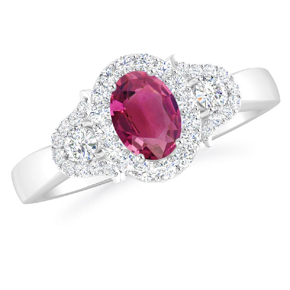 White Gold - Pink Tourmaline