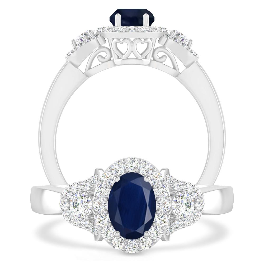 White Gold - Sapphire