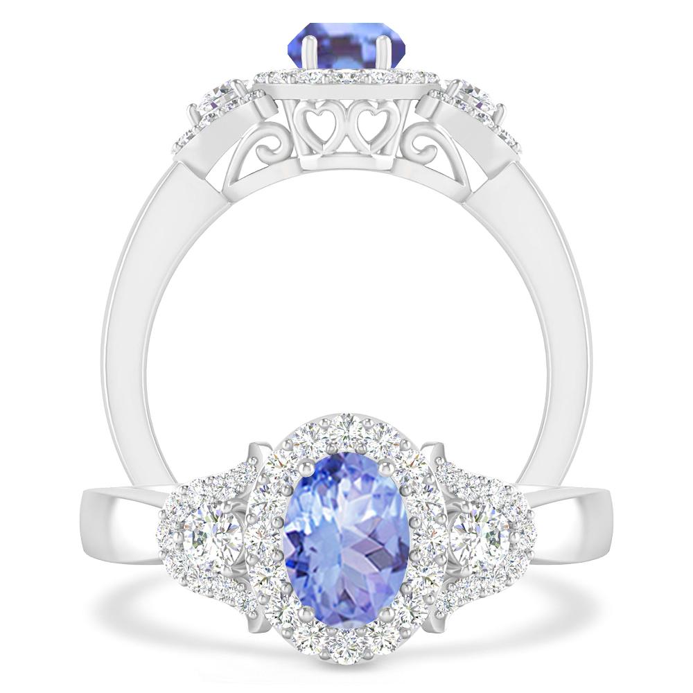 White Gold - Tanzanite