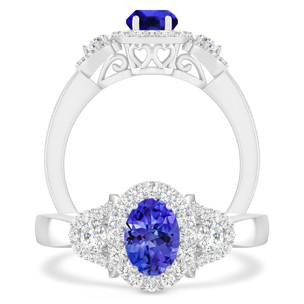 White Gold - Tanzanite