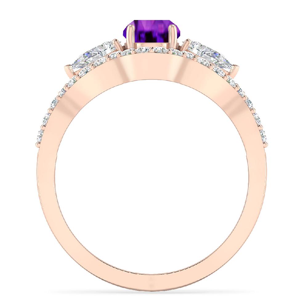 Rose Gold - Amethyst