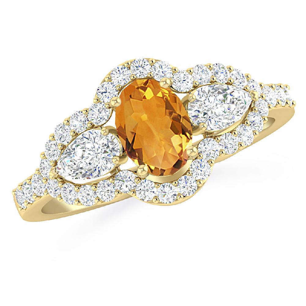 Yellow Gold - Citrine
