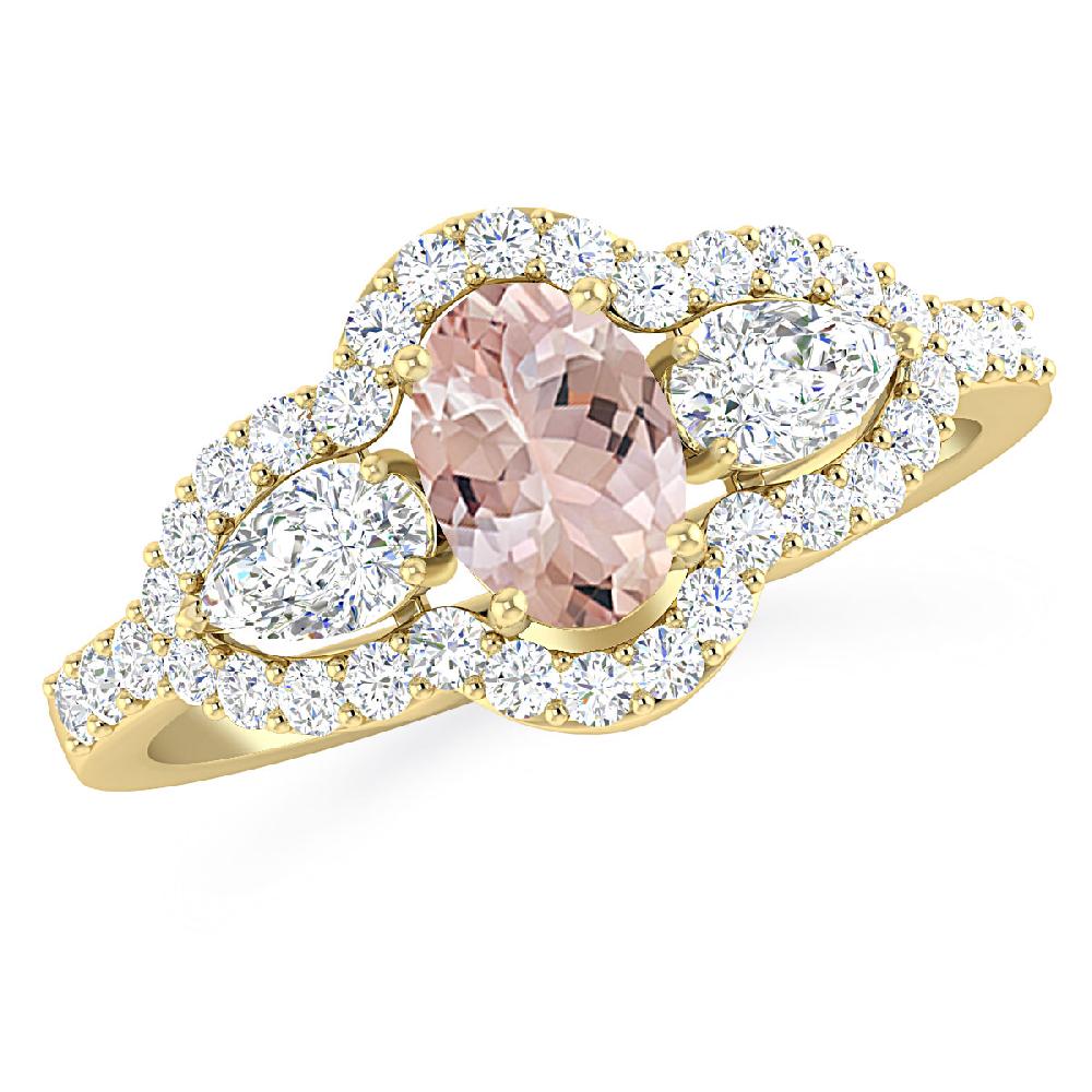 Yellow Gold - Morganite