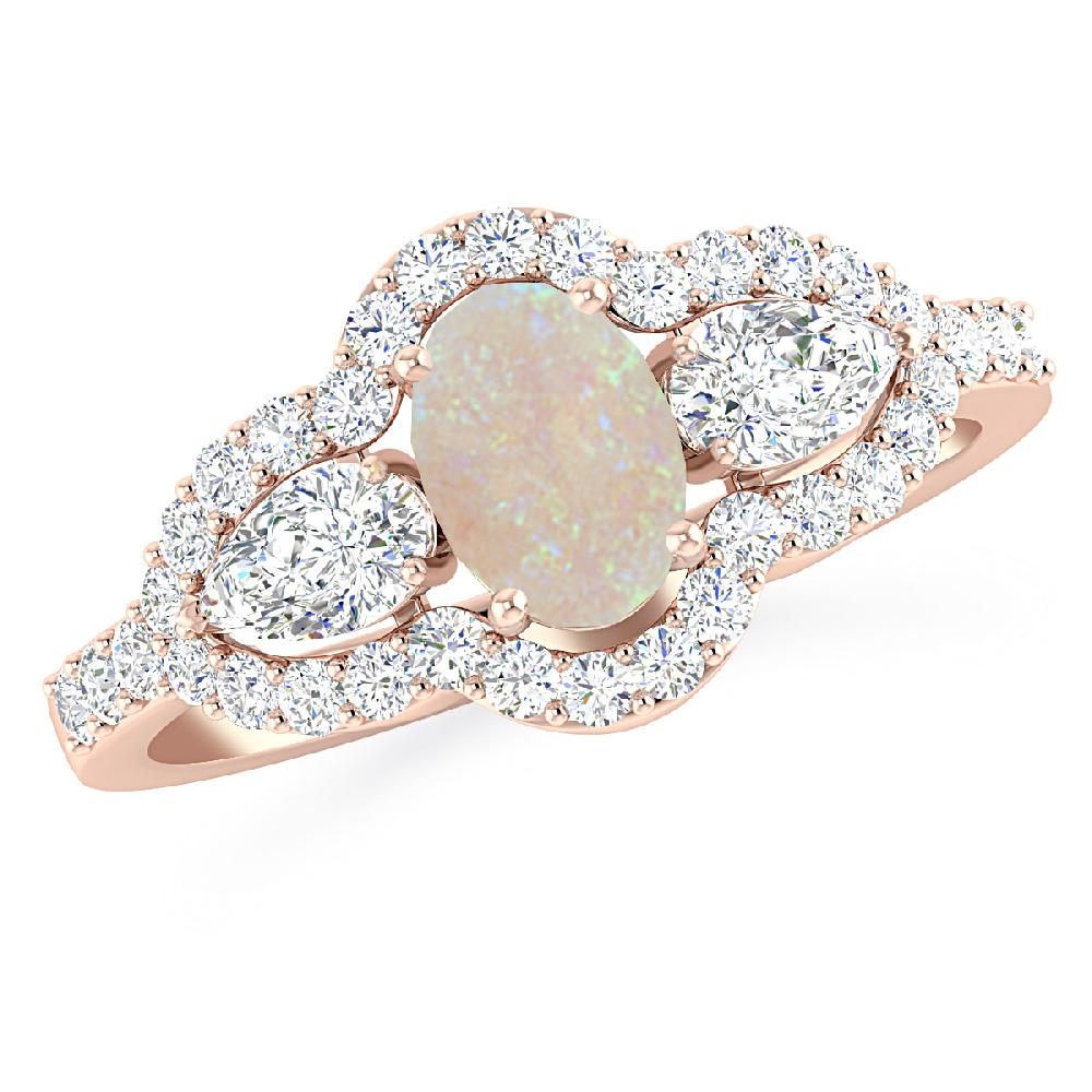 Rose Gold - Opal