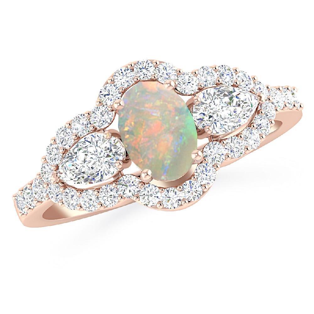 Rose Gold - Opal