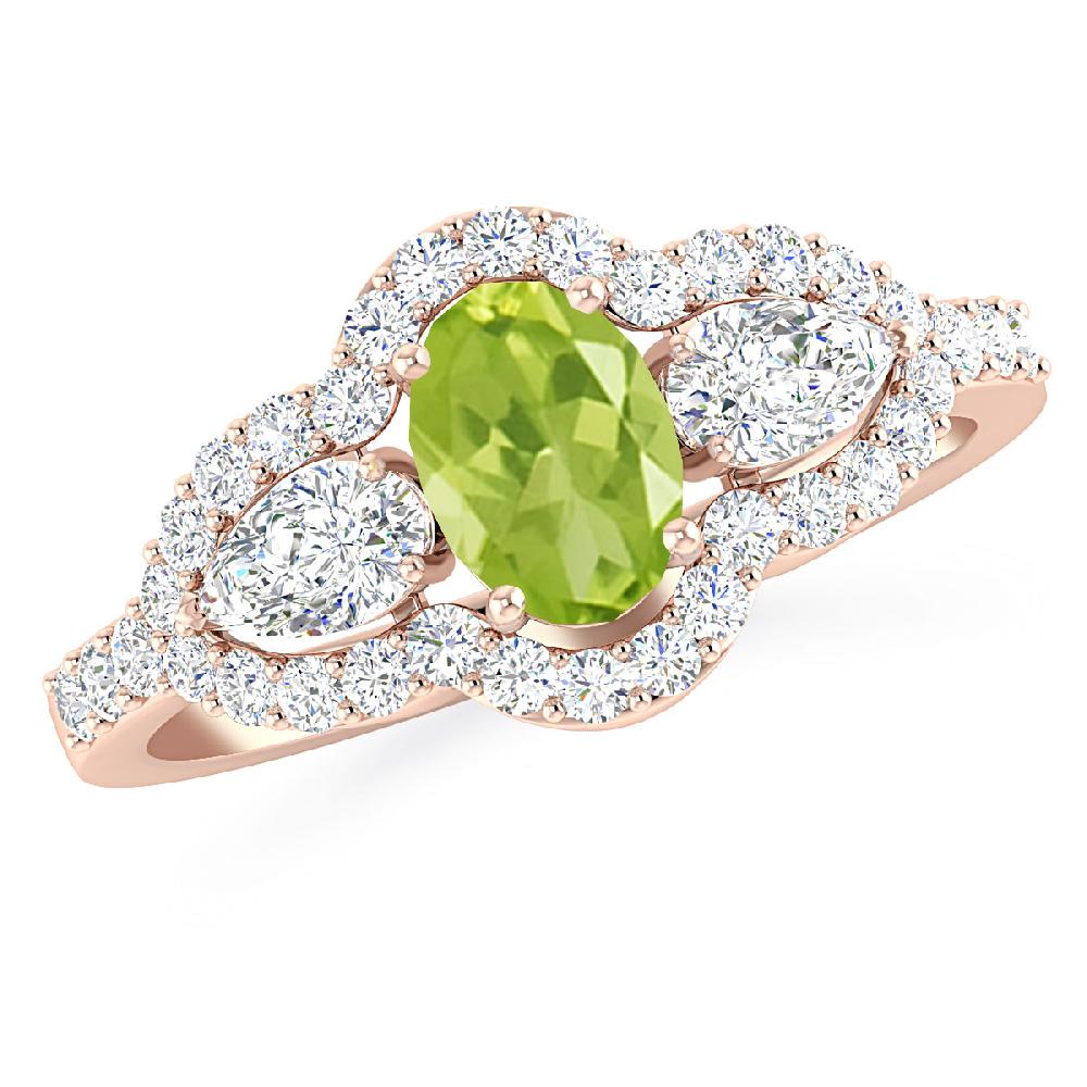 Rose Gold - Peridot