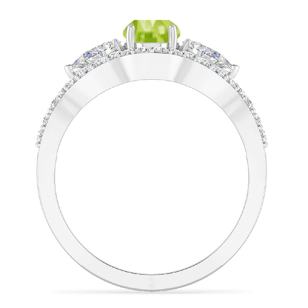 White Gold - Peridot
