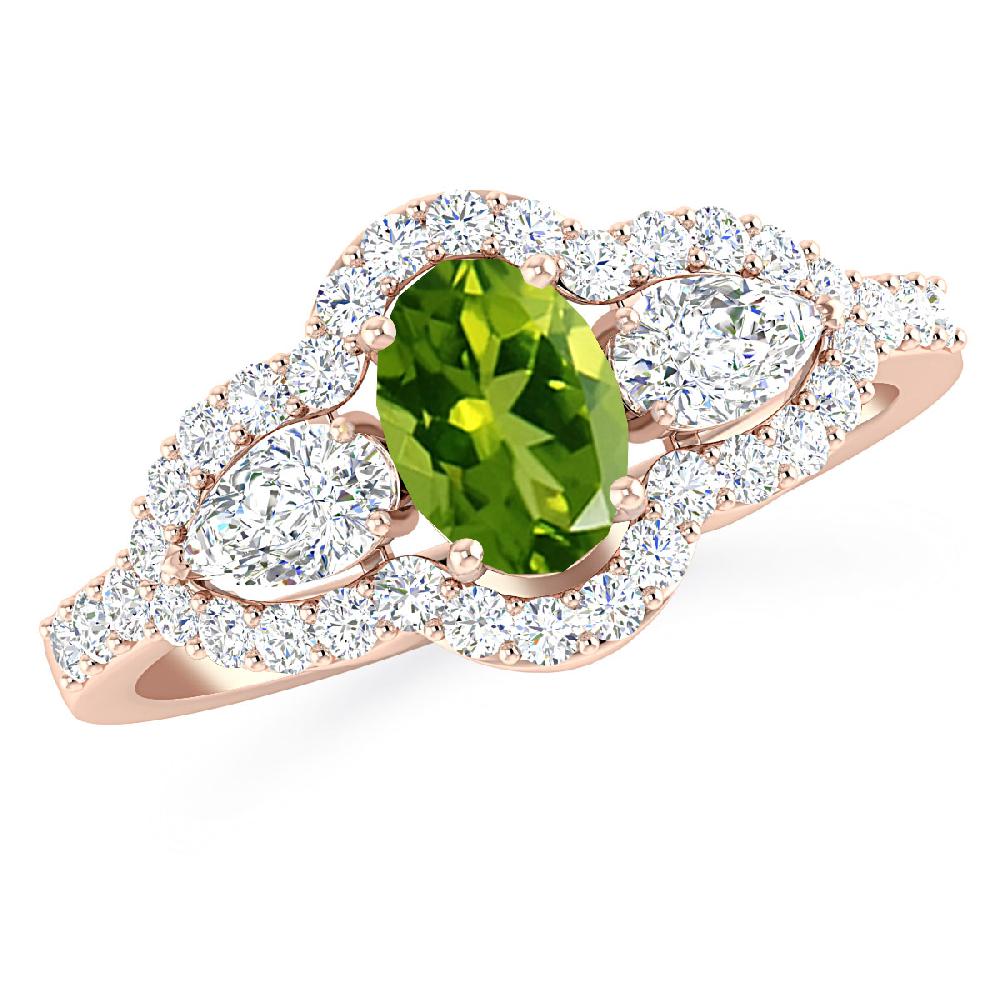 Rose Gold - Peridot