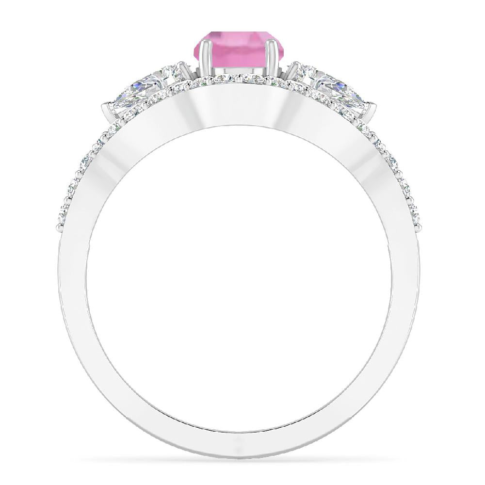White Gold - Pink Tourmaline